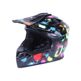 Шлем MD-911 черный с цветной графикой XS - VIRTUE