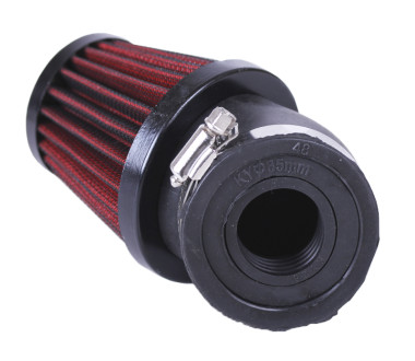 Фільтр нульовий конусний червоний Ø28/33/48 мм 45° - АМ