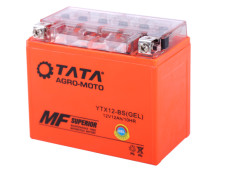 Акумулятор гелевий, 12(10)АH UTX12-BS, помаранч., 150*87*130 мм - OUTDO