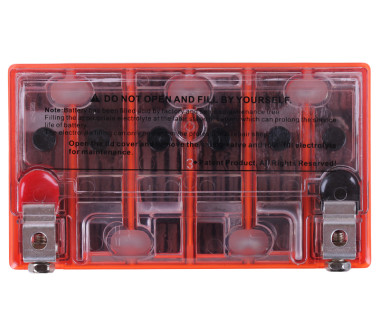 Акумулятор гелевий, 12(10)АH UTX12-BS, помаранч., 150*87*130 мм - OUTDO