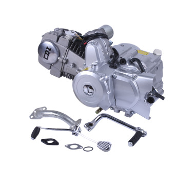 Двигун бензиновий 125CC ТАТА на мопеди Дельта/Альфа/Актив, механіка, електростартер, без карбюратора (тип 2)