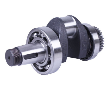 Колінвал у зборі + шестерня - ZUBR original - 195N