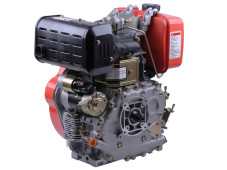 Двигун дизельний з електростартером 186FE ТАТА  (з виходом валу під шліци, 25 мм) 9 к.с.