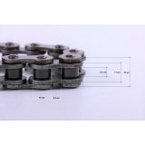 Ланцюг редуктора (28 ланок) - 168F-170F