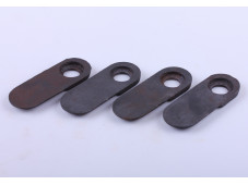 Ніж прямокутний ріжучий, к-т: 4 шт. - KRO 900