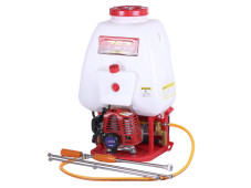 Обприскувач садовий бензиновий TATA KS-767 25 літрів ранцевий білий