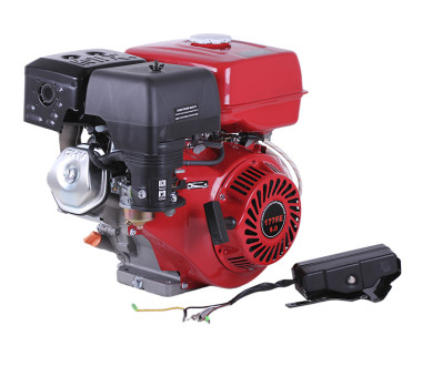 Двигун бензиновий 177FЕ TАТА з електростартером (вихід валу під шліци, 25 мм) 9 к.с.