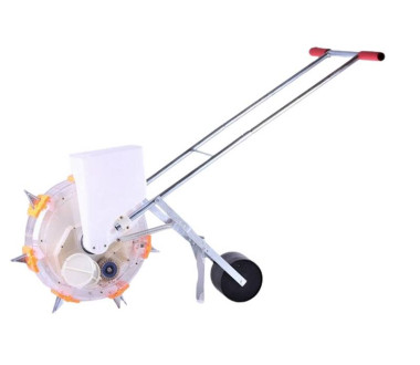 Ручная сеялка колесо однорядная (7A2 TATA) с метал. шестернями