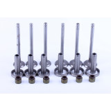 Клапани, к-т 3 пари КМ385ВТ DongFeng 240/244, Foton 240/244, Jinma 240/244