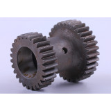 Шестерня проміжна вала відбору потужності діаметр 40 мм H-91 мм Z-27/32 DongFeng 244/240