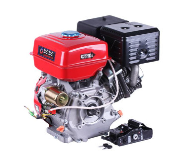 Двигун бензиновий 190FE ТАТА (з виходом валу під шліць, 25 мм) 15 к.с. з електростартером