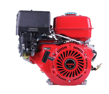 Двигун бензиновий 190FE ТАТА (з виходом валу під шліць, 25 мм) 15 к.с. з електростартером