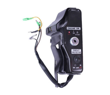 Двигун бензиновий 190FE ТАТА (з виходом валу під шліць, 25 мм) 15 к.с. з електростартером