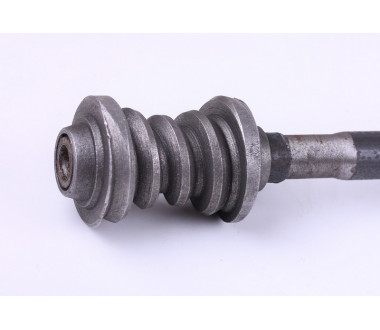 Вал кермового механізму L-630 мм (з підшипником) - DongFeng 354/404