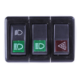 Блок перемикачів (перекл.світла + аварійка) DongFeng 240/244