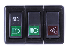 Блок перемикачів (перекл.світла + аварійка) DongFeng 240/244