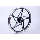 Диск передній литий, дискове гальмо 18*1,6 (black) - СВ-125/150