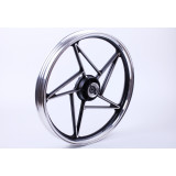 Диск передній литий, дискове гальмо 18*1,6 (black) - СВ-125/150