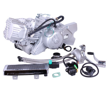 Двигун W190 1P62FMJ X-PIT + нижній електростартер, 5 передач, масляне охл.