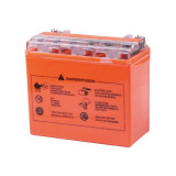 Аккумулятор гелевый TT AGRO MOTO YT20L-BS 18АH, 177×88×155 мм, оранжевый, с дисплеем