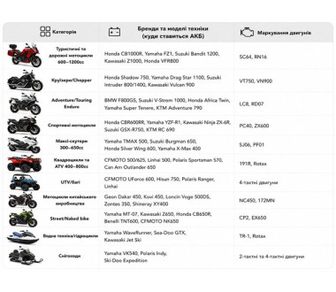 Аккумулятор гелевый TT AGRO MOTO YT20L-BS 18АH, 177×88×155 мм, оранжевый, с дисплеем