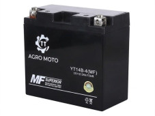 Акумулятор TT AGRO MOTO YT14B-4(MF) 12.5АH 150х70х145 мм