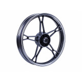 Диск задний литой, барабанный тормоз 17*1,4 (black) 3kg - Дельта/Альфа