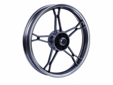 Диск задній литий, барабанне гальмо 17*1,4 (black) 3kg - Дельта/Альфа