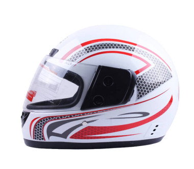 Шлем мотоциклетный интеграл MD-А105 VIRTUE (белый глянцевый, size L)