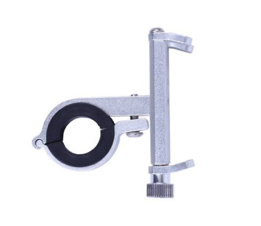 Тримач телефону (кріплення на кермо) HFCM-09 алюміній срібло