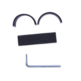 Тримач телефону (кріплення на кермо) HFCM-09 алюміній срібло