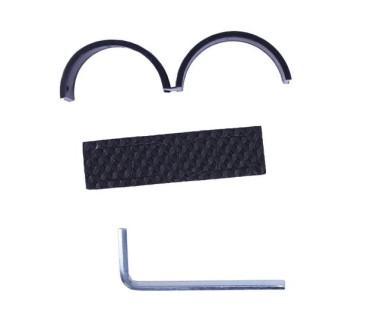 Тримач телефону (кріплення на кермо) HFCM-09 алюміній срібло