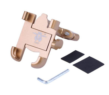 Тримач телефону (кріплення на кермо) HFCM-28 алюміній золото