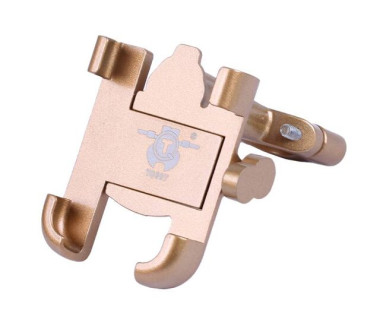 Тримач телефону (кріплення на кермо) HFCM-28 алюміній золото