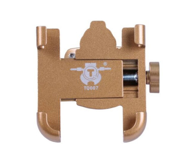 Тримач телефону (кріплення на кермо) HFCM-28 алюміній золото