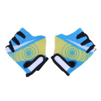 Моторукавички (короткі) жовтий з блакитним, дитячі, size М ZS01