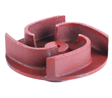 Крильчатка мотопомпи 4 лопаті, під шпонку діаметр 20 мм YBX