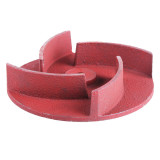 Крильчатка мотопомпи 4 лопаті, під шпонку діаметр 19 мм (тип 1)