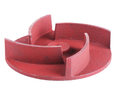 Крильчатка мотопомпи 4 лопаті, під шпонку діаметр 19 мм (тип 1)