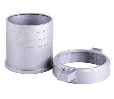 Перехідник мотопомпи з фланця на шланг під вихід 100 мм