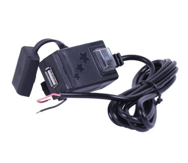 USB заряджання для телефону (кріплення на кермо)