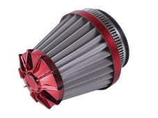 Фільтр нульовий KM червоний 48-50/35/28 мм прямий - АМ YBX