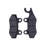 Колодки передні гальма, дискові з вушком, к-т 2 шт. - Актив YBX