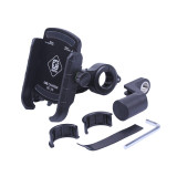 Тримач телефону (кріплення на кермо) M8C чорний (з зарядкою) (Kewiq)