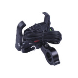 Тримач телефону (кріплення на кермо) M8C чорний (з зарядкою) (Kewiq)