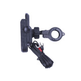 Тримач телефону (кріплення на кермо) M8C чорний (з зарядкою) (Kewiq)