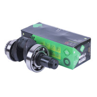 Колінвал у зборі + шестерня - ZUBR original - 195N - TTG