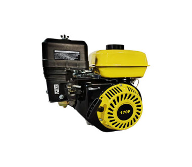 Двигун бензиновий 170F YBX (під шпонку, 19 мм + шків) 7 к.с.