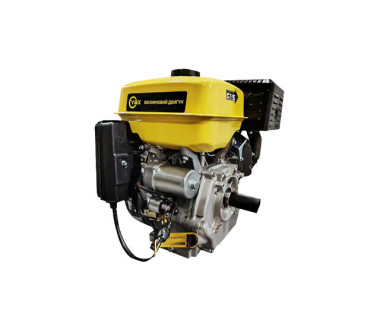 Двигун 188FE – бензин (під шпонку діаметр 25 мм) (13 к.с.) з електростартером – YBX
