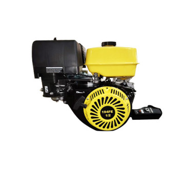 Двигатель 194FE — бензин (под шпонку диаметр 25 мм) (с понижающим редуктором 1/2) (22 л.с.) с электростартером — YBX